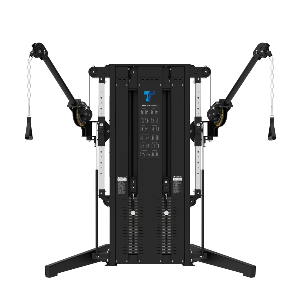 

Fitness Gym Equipment Commercial Use Adjustable Dual Crossover Cable Machine Free Arm Chest Trainer Cable Over Machine