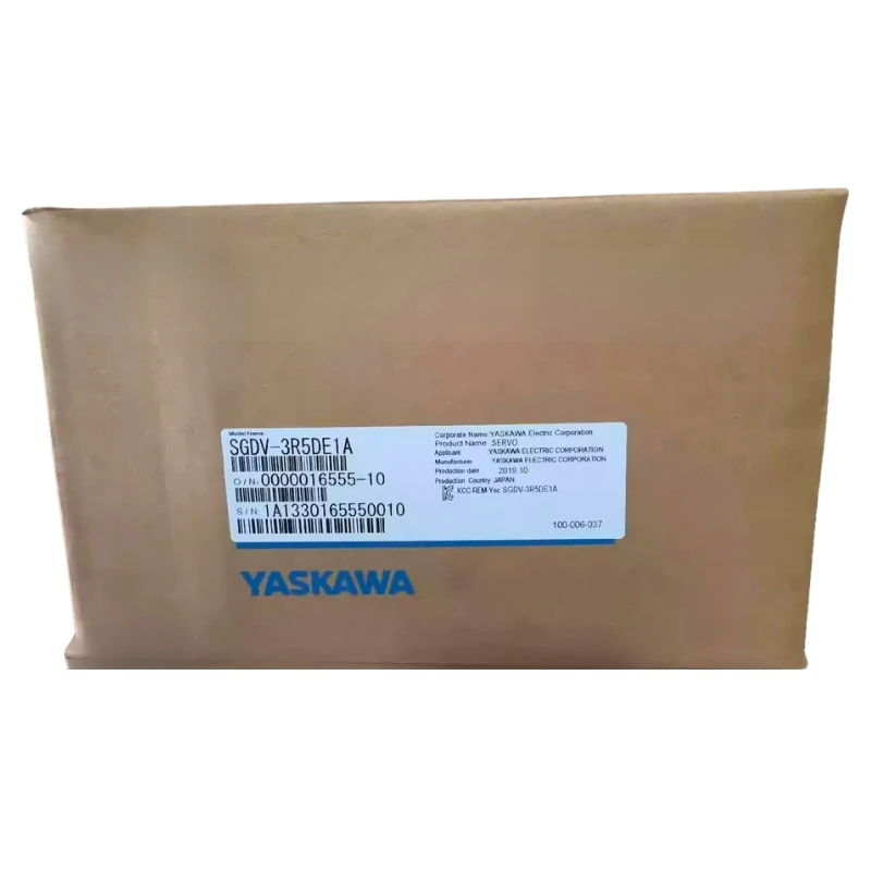 

New In Box Yaskawa SGDV-3R5DE1A Servo Drive In Stock