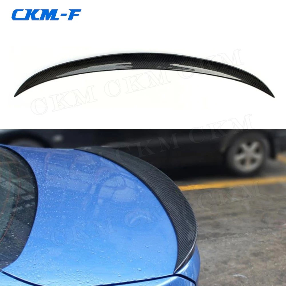 

For BMW F32 4 Series Car Styling Carbon Fiber Rear Boot Spoiler Wing for 420i 428i 430i Coupe 2 Door P style 2014-2018