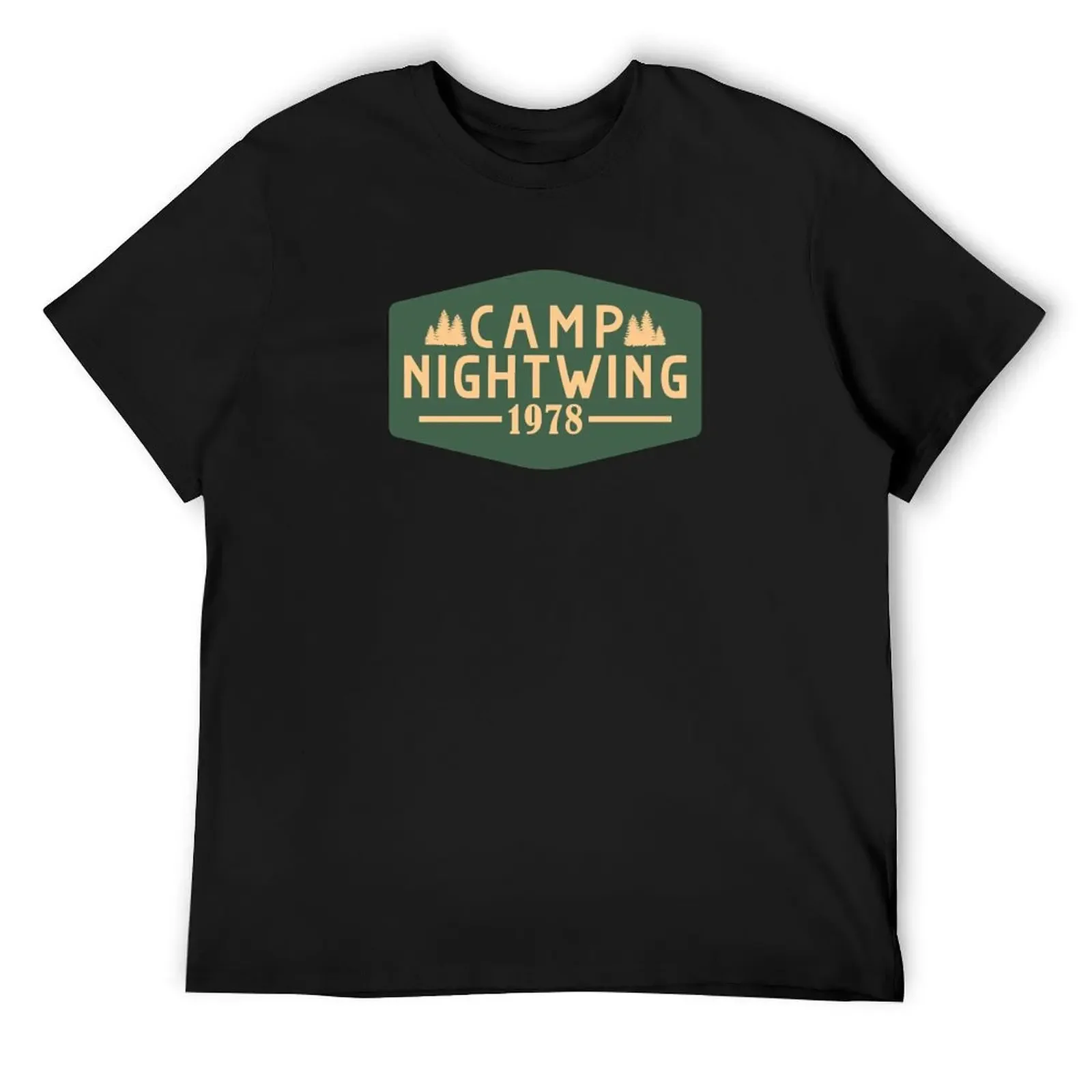 Camp Nightwing 1978 (1) T-Shirt Zoll entwerfen Ihr eigenes, schnell trocknendes Sweat-Vintage-T-Shirt für Herren