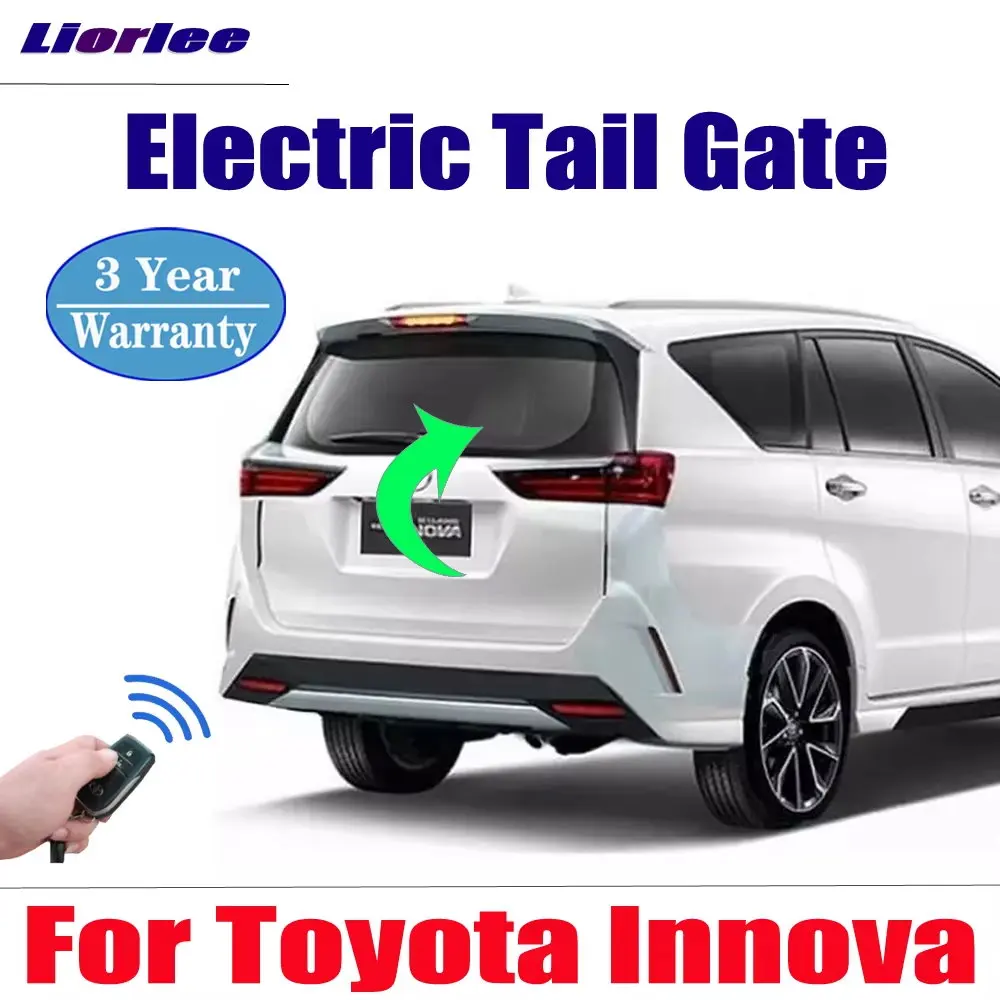 For Toyota Innova 2016-2024 Car Electric Tailgate Accessories Kits Lifting Trunk Lids Spring Auto Smart Lift  Remote Control