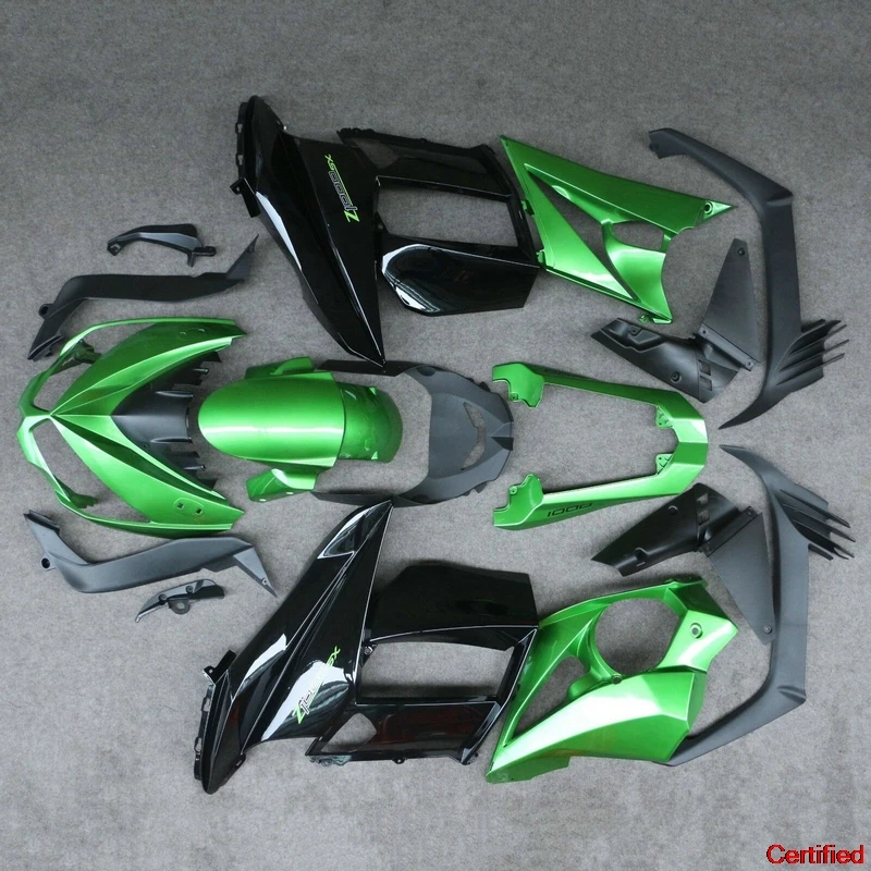 

New Motorcycle parts Fairing kits for Kawasaki Z1000 2010 2011 2012 2013 2014 2015 green fairing set z1000 10 11 12-15 35