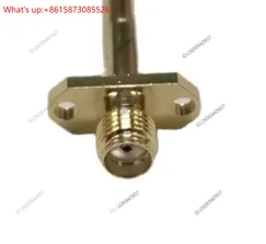 1PCS     New RF High Frequency Double Needle Test Probe 1.35mm Pitch Sharp Tip SMA Interface For Mobile Phone Headset Testing