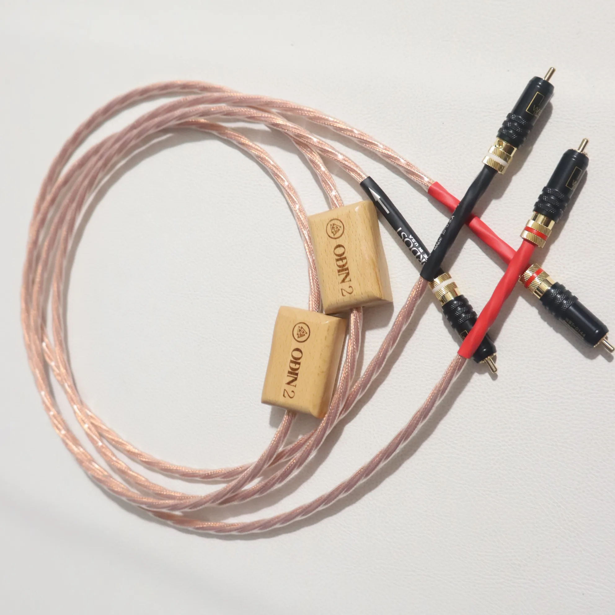 Kabel Audio HiFi RCA ZUIDID 2025 model terbaru, 7N OCC tembaga kristal tunggal, kabel CD Amp dengan konektor WBT performa tinggi asli