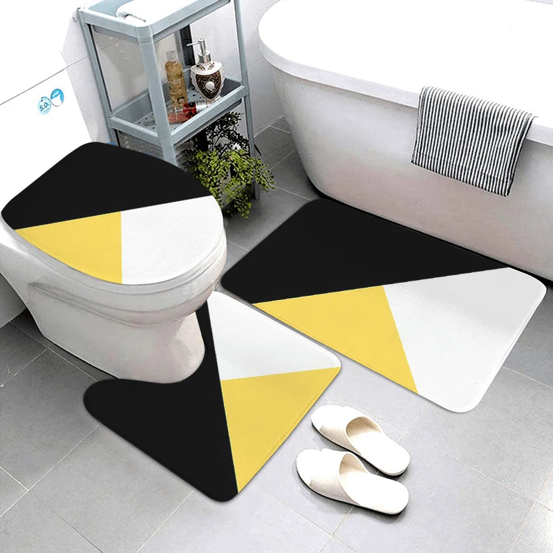 Anti-slip Bath Mat Bathroom Small Rug Shower Mat Nordic Foot Mat Entrance Door Kitchen Mat Balcony Room Mat Bathtub toilet rug