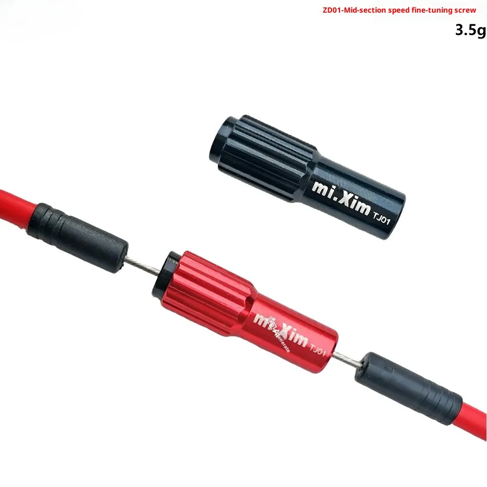 

1pc Bicycle Mid-section Speed Adjustment Screw Bolt Bike Derailleur Shift Brake Cable 0-5mm Aluminum Alloy Bicycle Parts