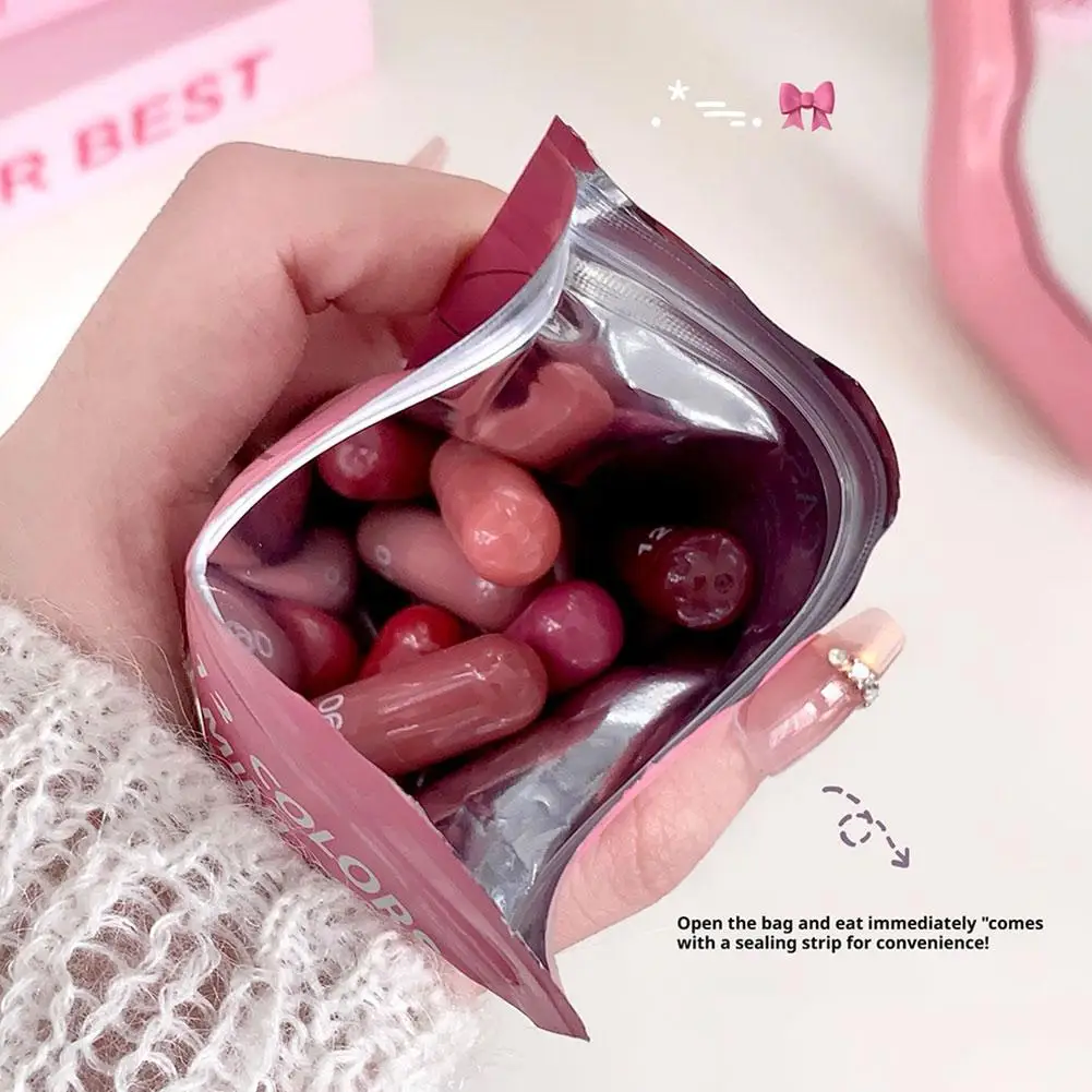 Set di balsamo per labbra opaco Magic Casa da 12 colori, di lunga durata e non sbiadisce, regalo perfetto per le donne, ideale per il festival del trucco