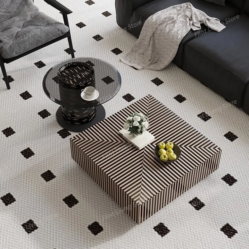 

niche creative coffee table light luxury modern simplicity tea table designer household журнальні столики living room furniture