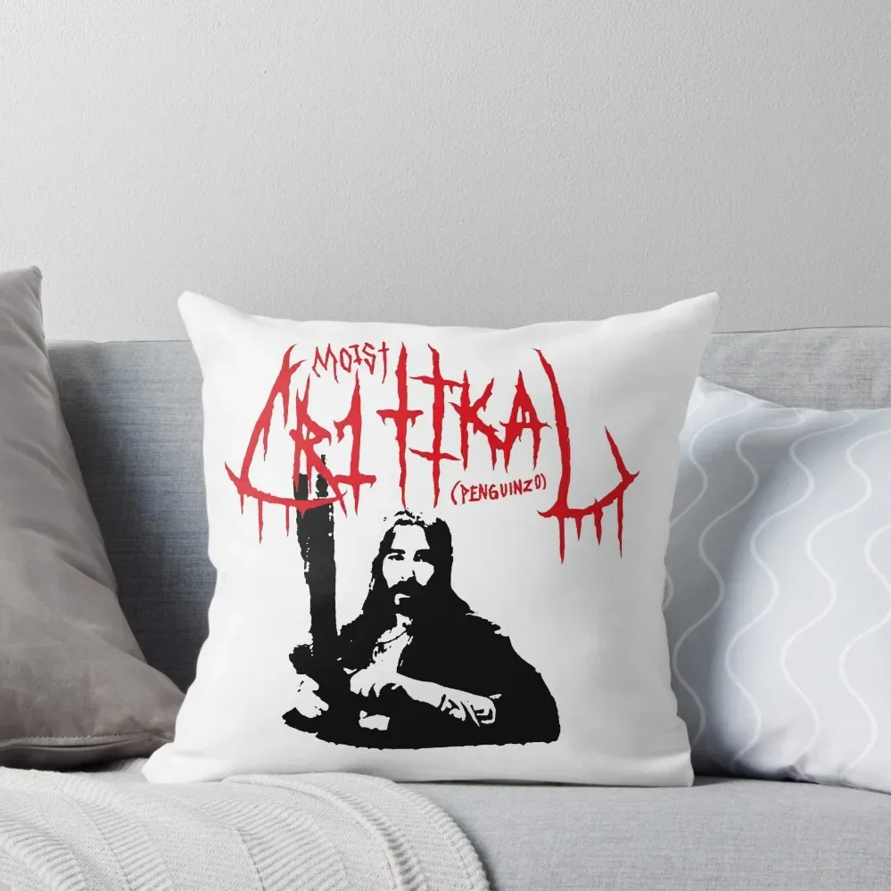 

MOIST CR1TIKAL DEATH METAL Throw Pillow Pillowcase Pillowcases For Pillows Custom Cushion Cushion Cover Luxury pillow