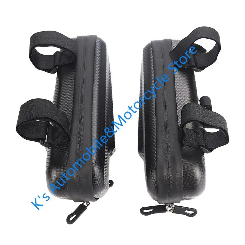 

Q39F 2x Hard for Shell Motorcycle Luggage Saddle Bikes Tool Side Hanging Bag Waterpro