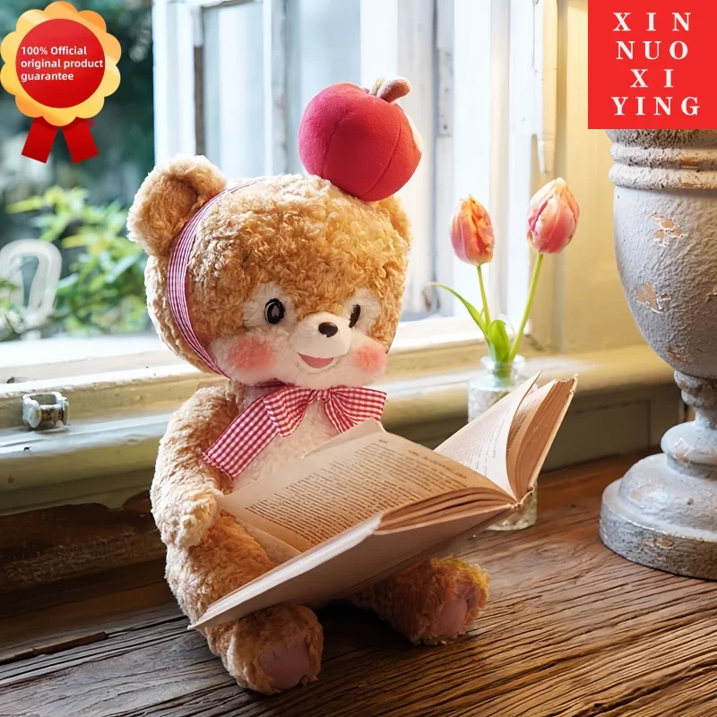 

Мягкая игрушка Bobonuts Nikkie Bear, плюшевая кукла-медведь, подарок на выпускной, успокаивающая фигурка медведя, коллекционные мягкие игрушки для детей и взрослых