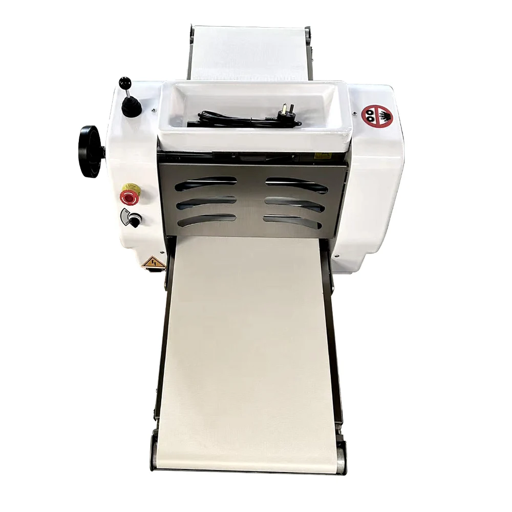 Cake Shop Bakery Puff Pastry Dough Machine Automatic Mini Folded Dough Sheeter Machine for Croissant