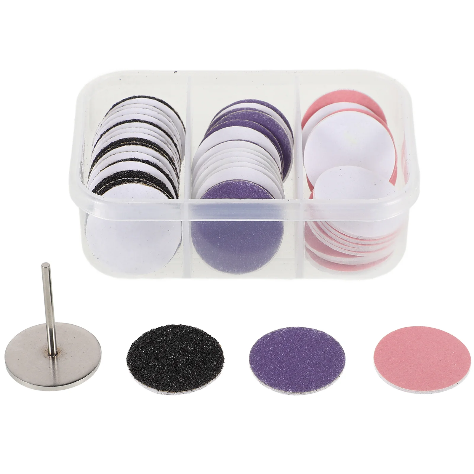 

1 Box Feet Sandpaper Replacement Discs Easy to Use for Electric Foot Callus Remover Pads Rough Surface Polishing Callus Removal