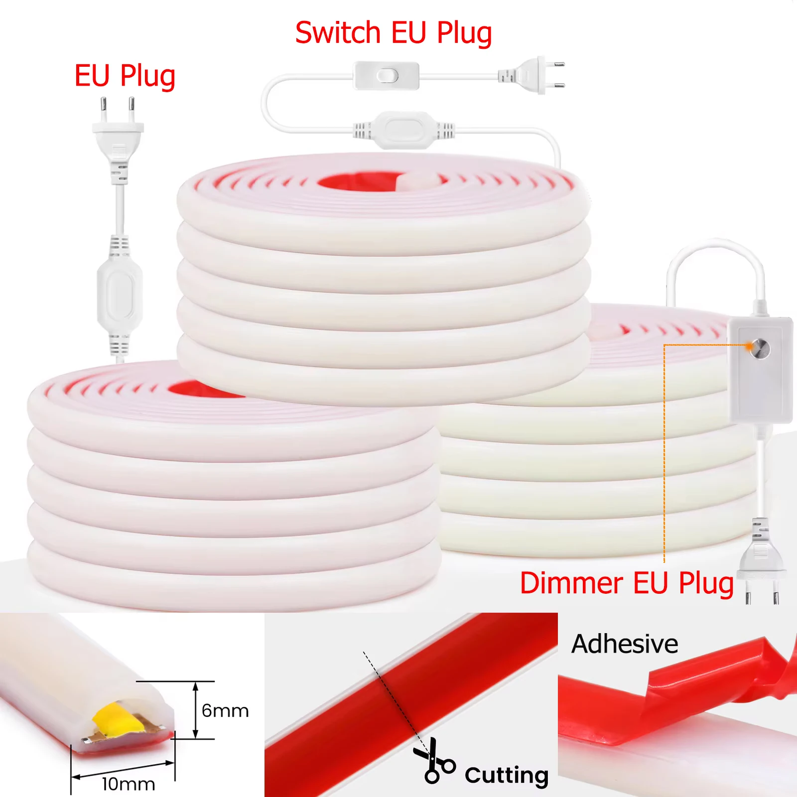 Рисунок 4 - Светодиодная лента COB с регулируемой яркостью 220 В