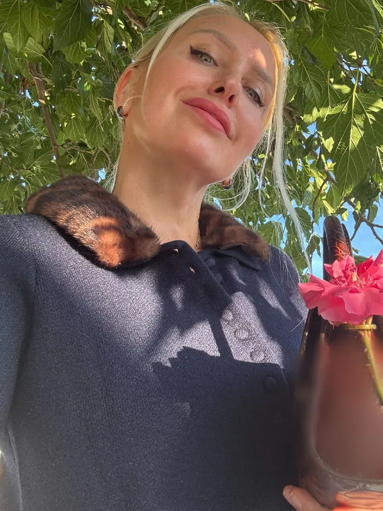 HH Women Fashion Cardigan Navy Blue Leopard Print Turn-Down Collar Short Sleeve Single-Breasted Female Autumn Casual Tops