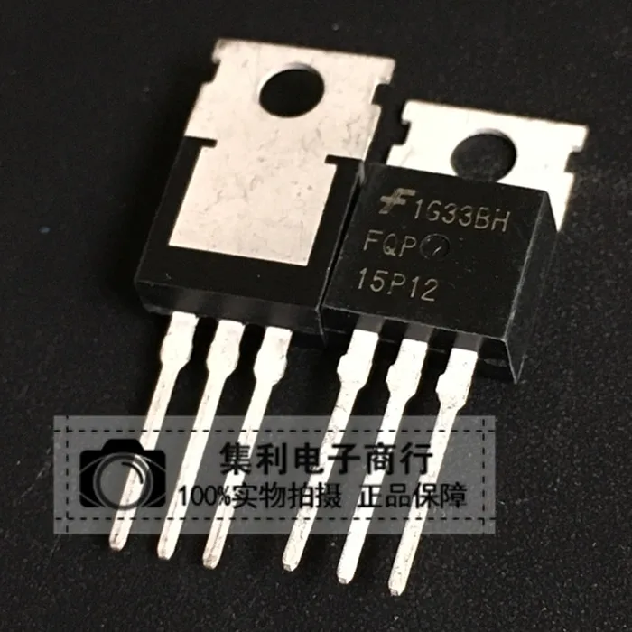 10PCS/Lot FQP15P12 TO-220 Transistor Best Quality Really Stock Fast Shipping Fast Shipping In Stock