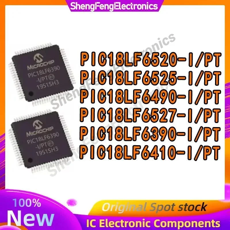 

PIC18LF6390-I/PT PIC18LF6410 PIC18LF6490 PIC18LF6520 PIC18LF6525 PIC18LF6527-I/PT IC MCU Chip TQFP-64 in stock