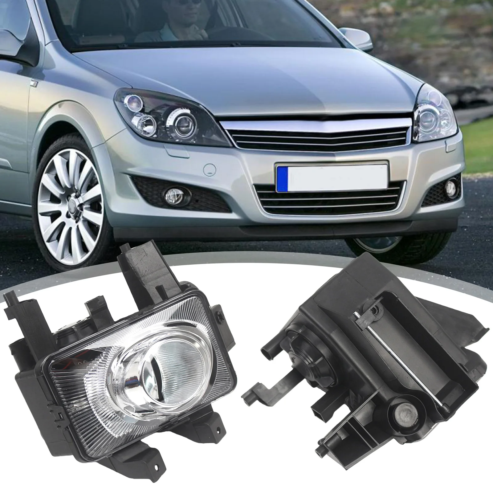 

Car Fog Light For Opel Astra H 2007 2008 2009 2010 2011 2012 DRL Front Bumper Fog Lamp Headlight Driving Light 13243424 13243425
