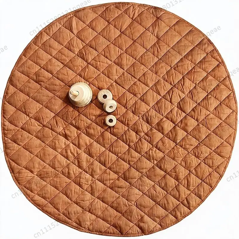 Baby Crawling Pad Waterproof, Non-slip and Anti-spill Food Grade Polyurethane Leather High Chair Dining Chair Floor Mat Easy