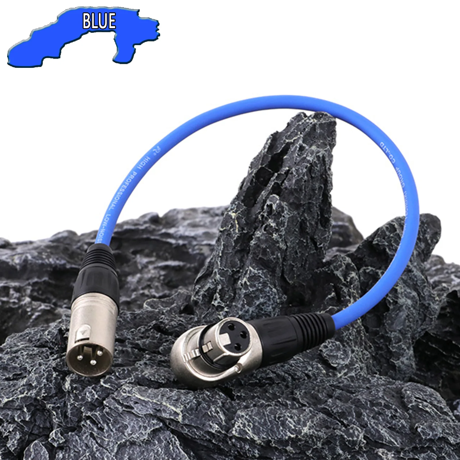 Xlr Kabel Rechte 3pin Xlr Mannelijk Naar Haaks-Hoek 3pin Female M/F Mic Verlengsnoer Voor Aangedreven Luidspreker Pro Audio Mixer Interface
