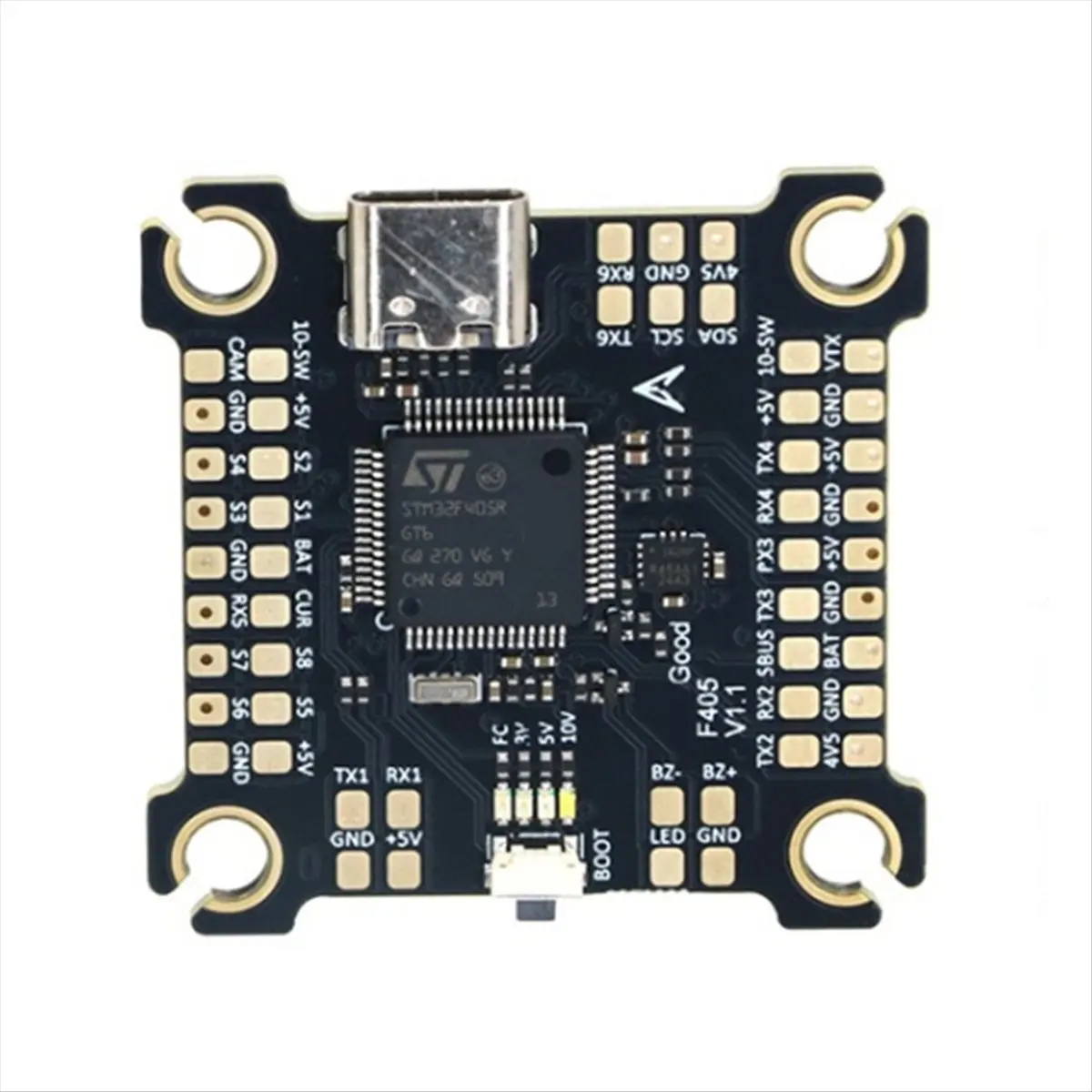 ▶✔▃AC2270-F405 Flight Controller ICM42688P Double BEC 30.5x30.5mm 3-6S for FPV Freestyle Drones Parts
