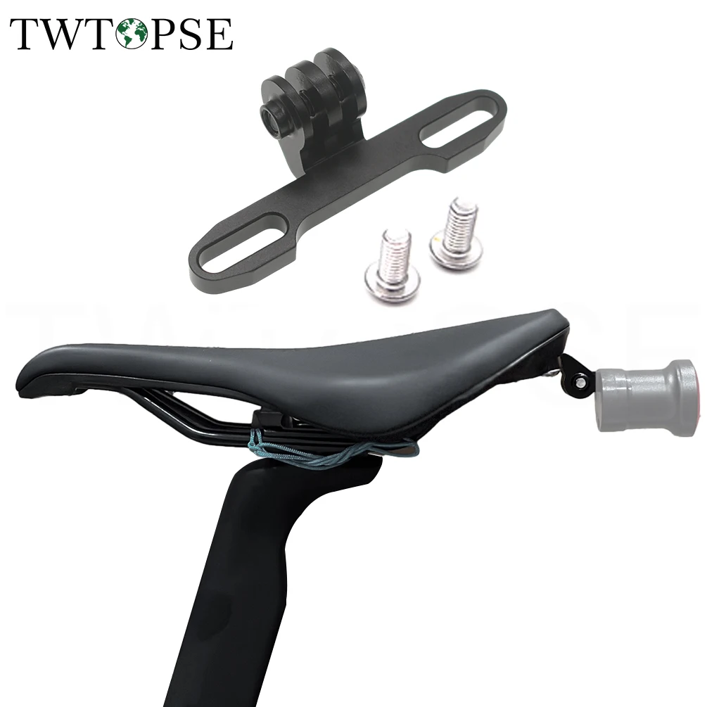 TWTOPSE Bicycle Saddle Lamp Holder For ROCKBROS ANTUSI Q5  For MEROCA WR25 WR15 Leadbike LD43 Enfitnix xlite100 Light Mount