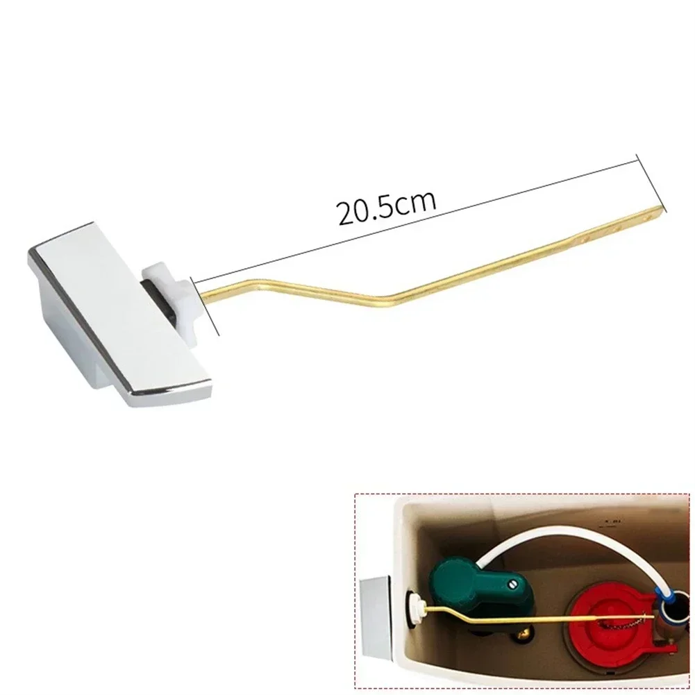 ​​​1pc Toilet Tank Flush Lever For Toilets DIY Installation Handle Trip Levers Home Improvement Bathroom Spare Parts