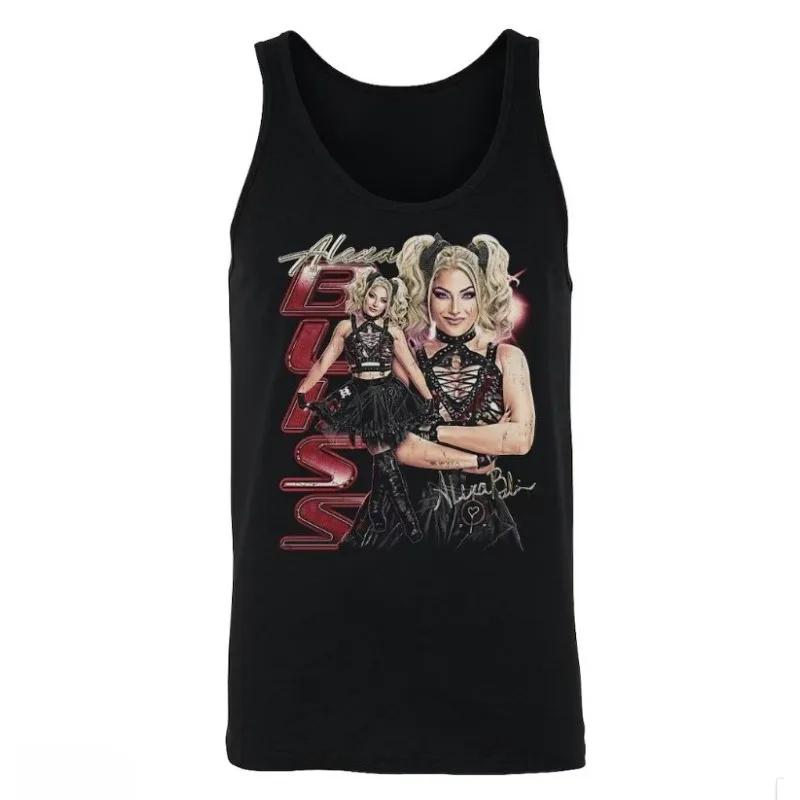 Alexa Bliss Merch tank tops T-shirt Merch pour hommes, t-shirt à manches courtes, hauts unisexes, vêtements décontractés pour femmes, hauts Y2K