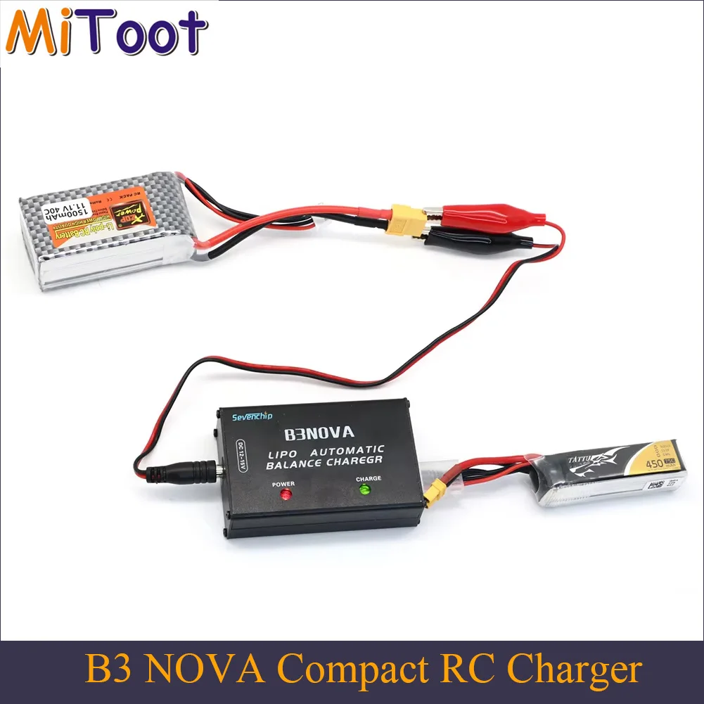 IMAX B3 NOVA 15W Compact Charger 2S 3S Lipo Battery Charger 7.4V 11.1V Adapter for RC Drone