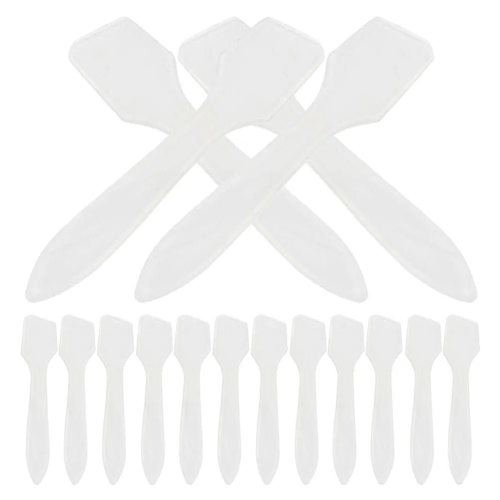 

50Pcs Spatula Mask Spoon for Facial Body Cream Lotion Sampling DIY Makeup Application Skincare Dispenser Beauty Tool