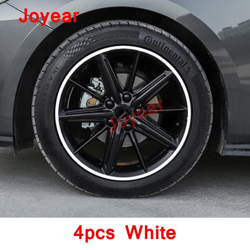 For Changan UNIV UNI-V 2020-2022 Wheel Hub Carbon Fiber Reflective Stickers Accessories Rim Auto Wheel Protective Film Styling