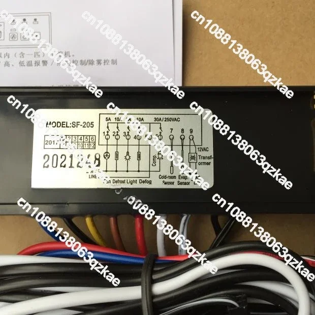 SF-205 Thermostat Display Cabinet Temperature Controller PC-205 Refrigerator Thermostat Freezer Thermostat