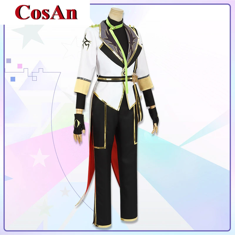 CosAn Game Ensemble Stars Majestic Magic Whole Staff Cosplay Costume Handosome Uniform Activity Party Role Play Clothing