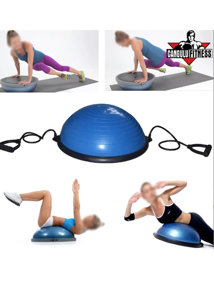 Balance wave speed ball semi-circle balance ball Pilates yoga fitness ball