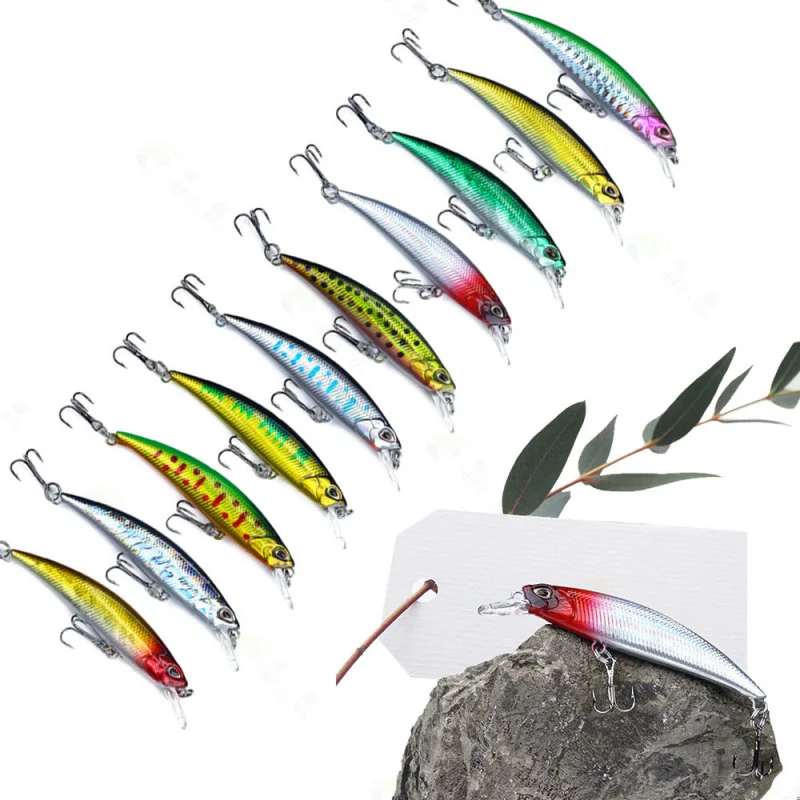 Neuer Weitwurf-Unterwasser-Minnow-Köder für Baitfishing - Effektiver Angelköder, der echte Minnows imitiert
