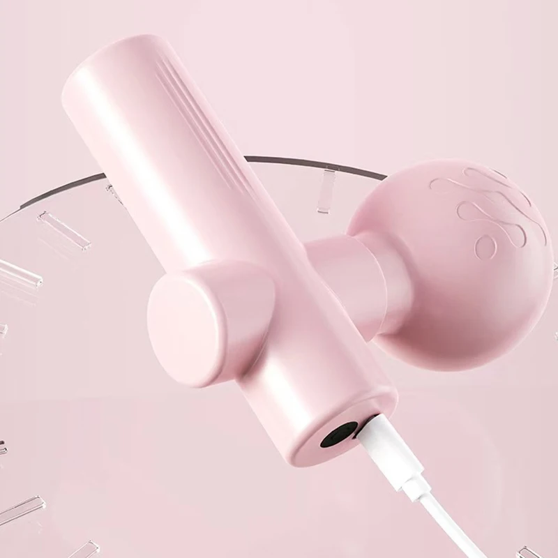 

【XHB】1Pcs USB Mini Massage Tool Fascia Machine Muscle Relaxation Vibrating Tool Rod Massage Fitness Equipment Neck Fascia Tool