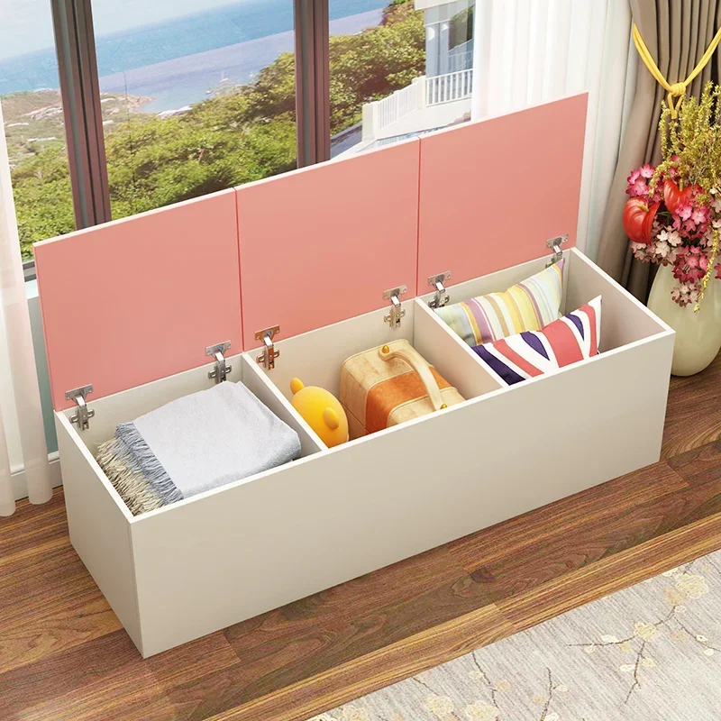 Special price simple bay window cabinet locker sunscreen solid wood balcony cabinet windowsill