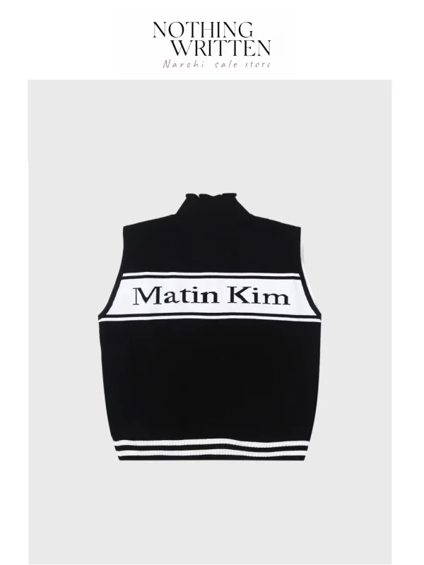 

Nothing Written Narchi Svel на молнии, повседневный вязаный жилет, женский шелковый топ, модная осенняя одежда без письма