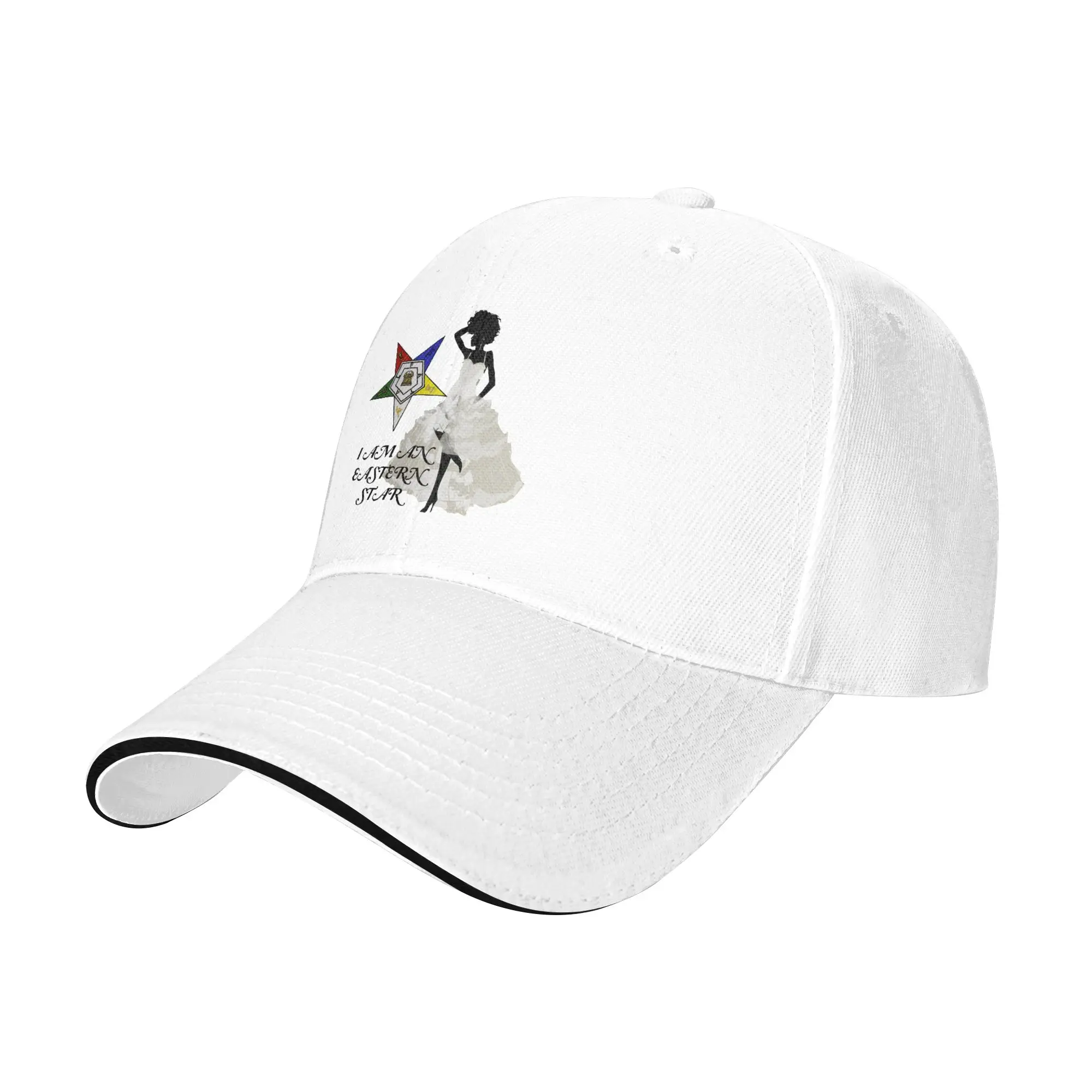 OES Order Of The Eastern Star Logo Sistars Freemason Sun Baseball Cap  Summer y2k Trucker Hat For Female Male Baseball Caps