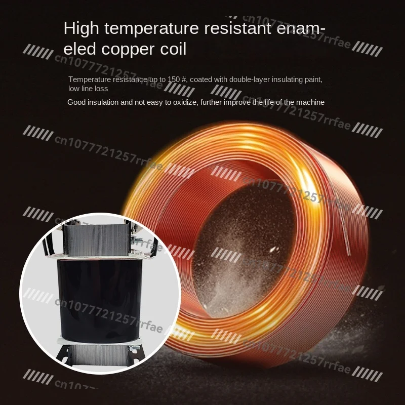 High Power SG Three-phase Dry Autotransformer 380V 220V AC Step-down-step-up Control 110V Input Copper Winding Toroidal Coil