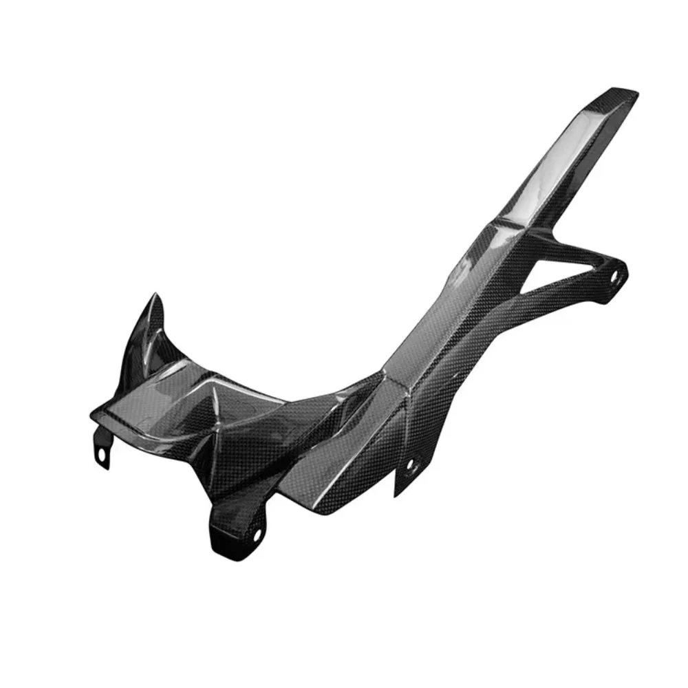 100% Pre-preg Autoclave Dry Carbon Fiber Motorcycle Rear Fender Hugger Mudguard for MT07 2025 2026