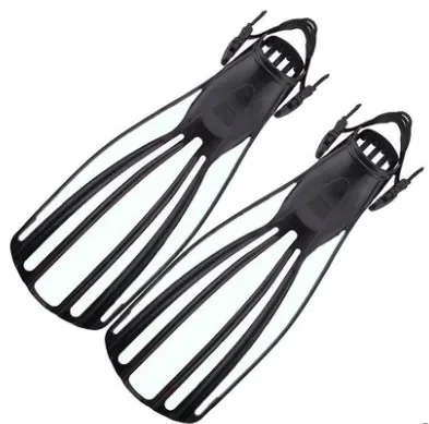 Professional diving flipper frog shoes adjustable scuba diving shoes long flippers freely adjustable