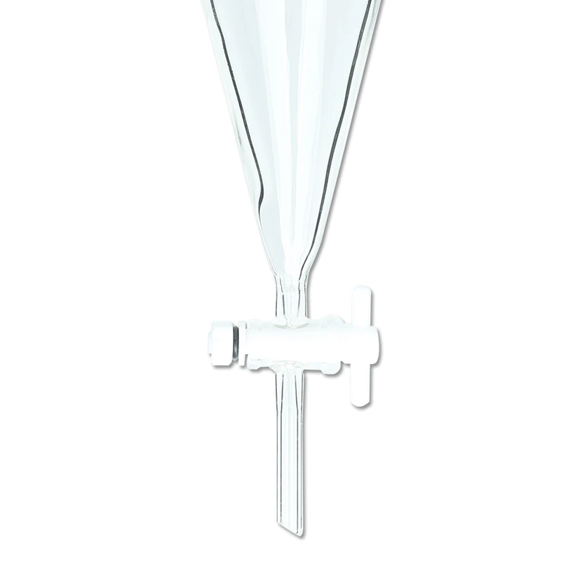 Factory Direct Sale Labs 500ml Glass Separating Funnel with Glass Stopcock