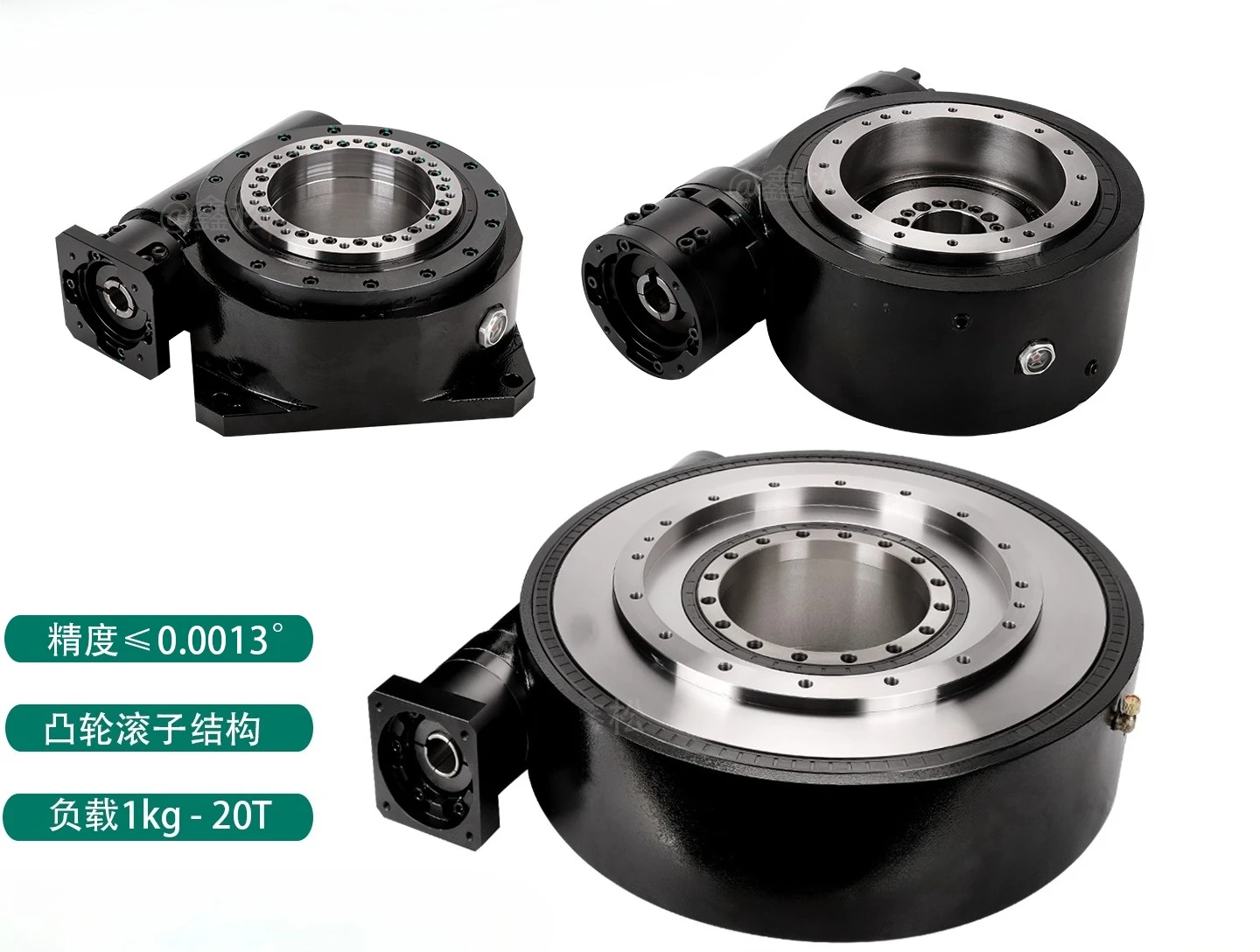 

Cam Roller Heavy Du ty Hollow Rotary Platform 68/82/90/115 Servo Indexing Zero Backlash Four or Five Axis Rotary Platform