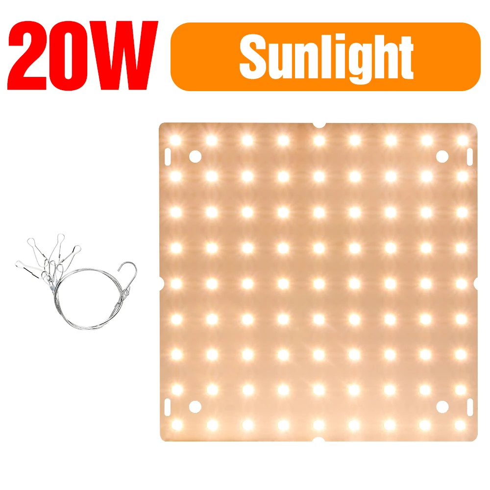 NONE LED Full Spectrum Grow Light Panel 8