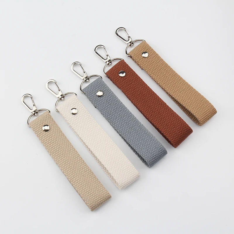 

2.5x12cm Short Lanyard Keychian Solid Color Key Chain Strap Keyring Baggage Tag Backpack Pendant Key Ring Car Keys Holder Gift