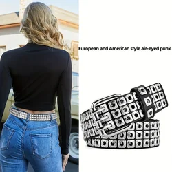 Punk Style Rivet Belt For Men And Women, Ideal choice for Gifts