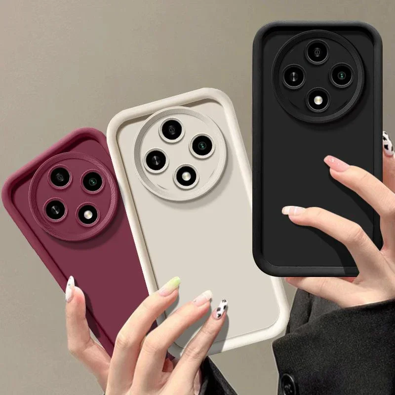 

For Oppo Reno12 F Case OPPO Reno 12F 5G CPH2637 Phone Case Full Package Matte Anti Drop Soft Protective Cover