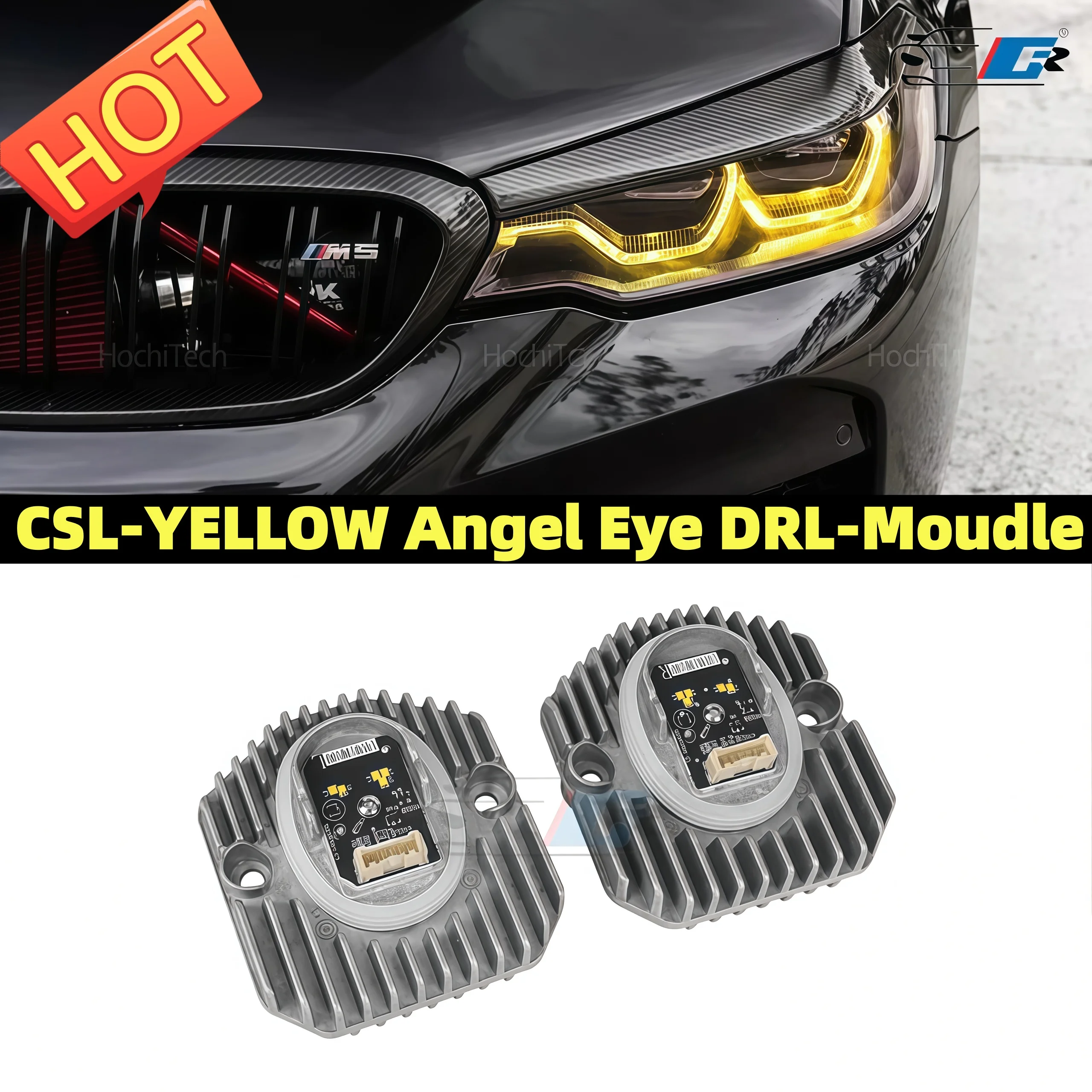 

ellow DRL LED Boards Set For 18-20 BMW G30 G38 F90 M5 G31 G32 GT US EU Spec Adaptive LED Onwards Daytime Headlight