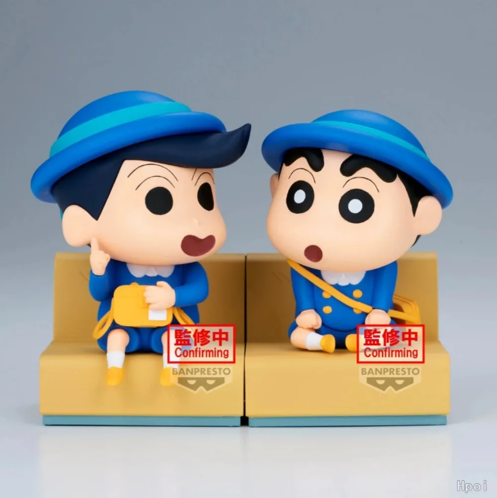 【HY】100% Original in Stock Bandai Spirits Nakayoshi Memories Crayon Shin-chan Nohara Shinnosuke Anime Figure Model Decoration